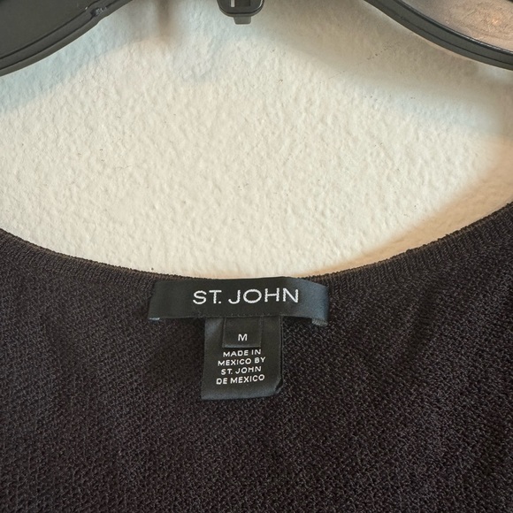 St.John Sleeveless Wool Blend Sweater Vest - Picture 8 of 9